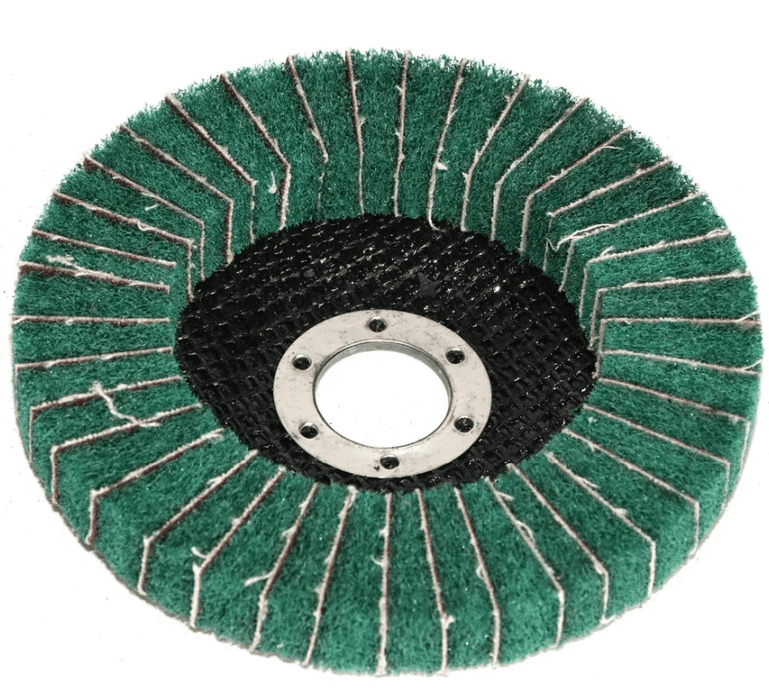 125mm Nylon Scotch Fiber Flap Polishing Wheel Sanding