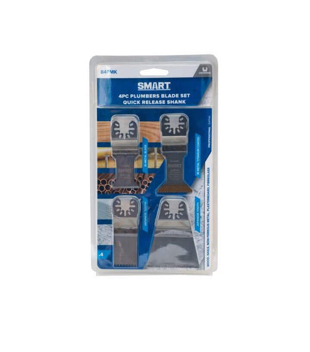 Smart 4 Piece Plumbers Blade Set B4PMK