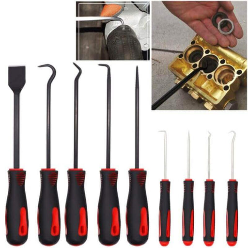 Precision Scraper Hook and Pick Set Removal Tool 9pcs Set.