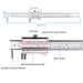 Marking Vernier Caliper with Carbide Scriber Parallel Marking Gauge 0-200mm