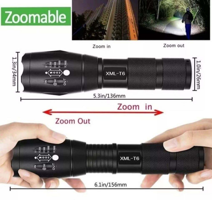 Flash light LED Zooming Torch