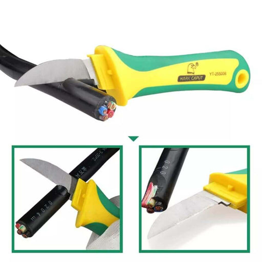 2pc Cable wire stripping knife set
