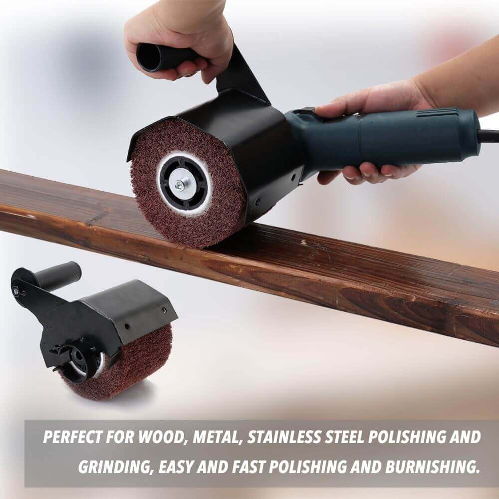 Angle Grinder Polisher Conversion Kit Burnishing Attachment JM Online tools