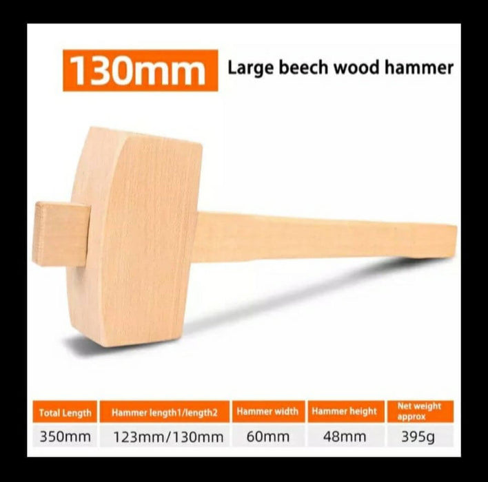 Wood Mallet Quality solid Beech Chisel Hammer