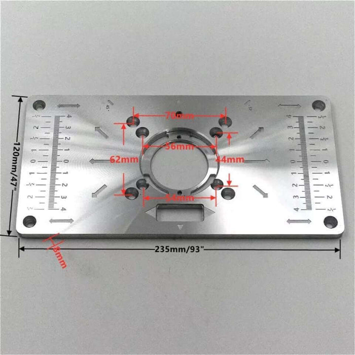 Router table insert.