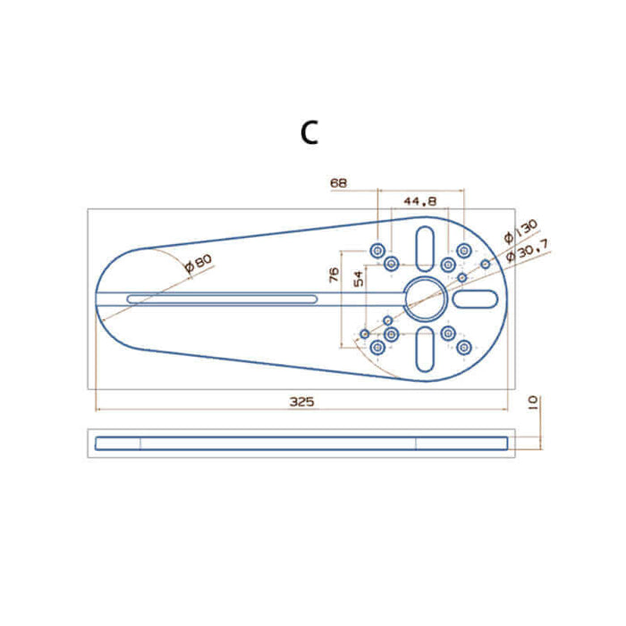 Router Circle Cutting Jig for Electric Hand Trimmer Wood Router