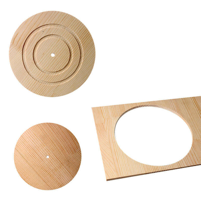 Router Circle Cutting Jig for Electric Hand Trimmer Wood Router