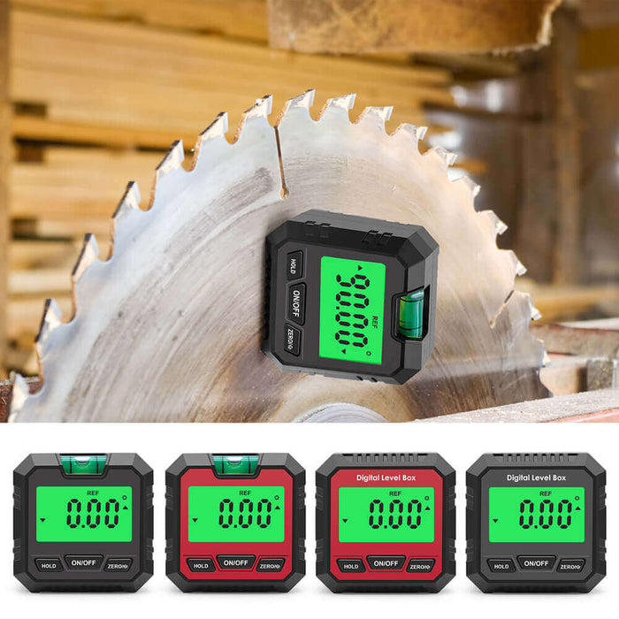 Protractor Digital angle finder Magnetic base