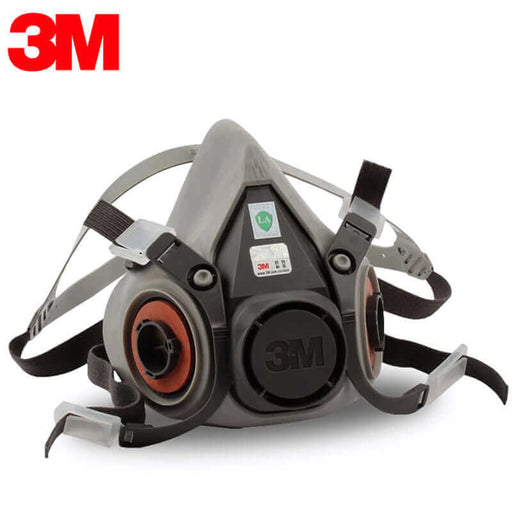 3M Gas Mask Respirator Spray Paint Chemical Dust Toxic Filter Reusable