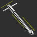 Adjustable M5-12 T-Handle Extra Long Ratchet Tap Wrench