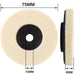 75mm sanding disc with 10mm and 8mm measurements, featuring a durable structure for efficient material removal and smooth finish.