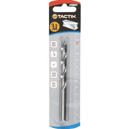 TACTIX HSS TWIST DRILL 8.5MM ( M10 Drill tap )
