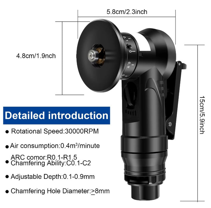 Pneumatic Chamfering Deburring Air Tool