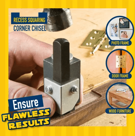 Corner Chisel Wood Chisel for Hinge Recesses Woodworking.