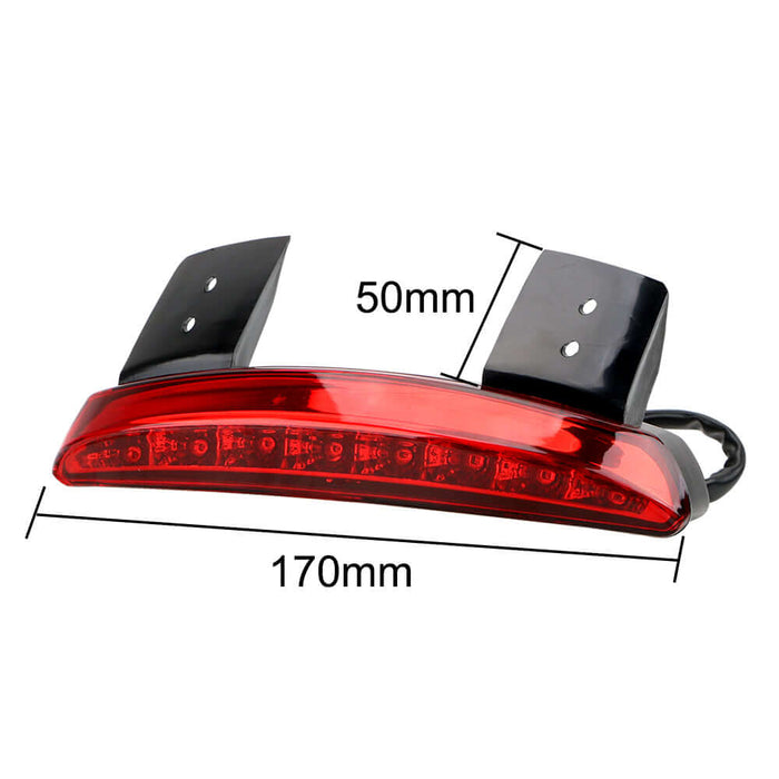 Fender Edge Red LED Motorcycle Brake Taillight