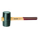 GEDORE large rubber mallet with durable ash handle for woodworking and construction tasks.