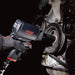 M7 Quiet-Series 1/2" Drive Air Impact Wrench being used on an engine for automotive repairs in a dimly lit setting.