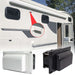 Side Air Vent Ventilation Exhaust Fan RV White-Black DC12V Camper Trailer