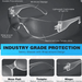 Clear Safety Glasses Protective Eyewear