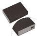 80 grit sanding sponge from a 12 piece set, featuring high-density, tear-resistant foam for versatile sanding tasks.