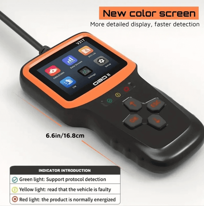 OBD2 Scanner Professional Auto Engine System Diagnostic tool.