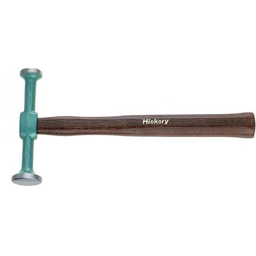 STAHLWILLE Dinging Hammer with hickory handle, designed for dent removal in metalworking.