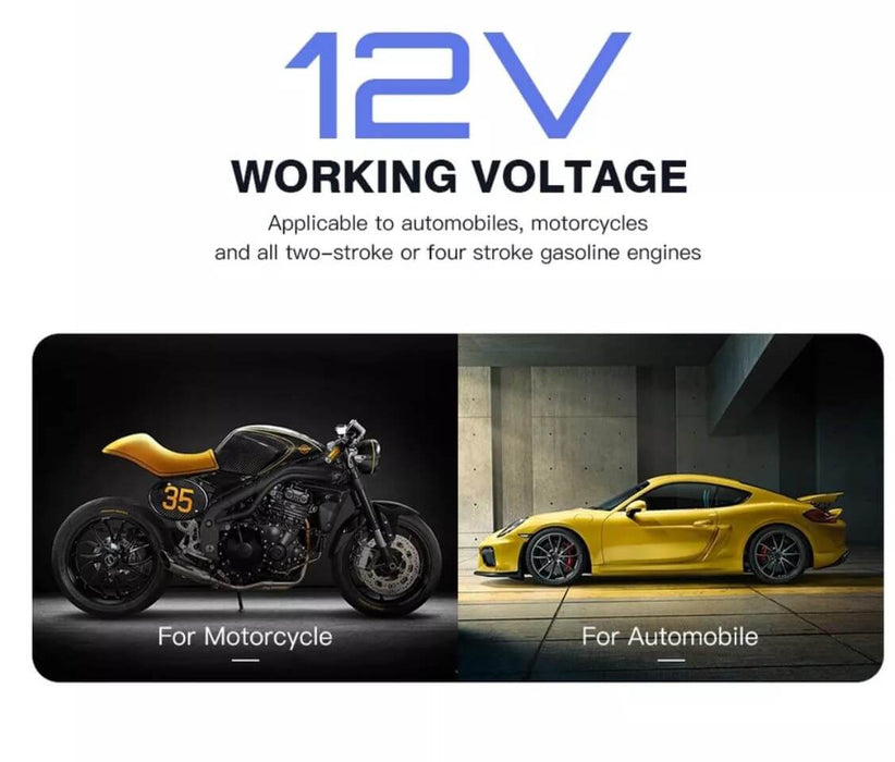 12V Ignition Timing Light Strobe Lamp Car Motorcycle Marine