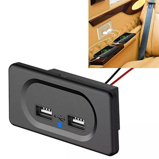 12v Dual port USB Charging station RV Trailer