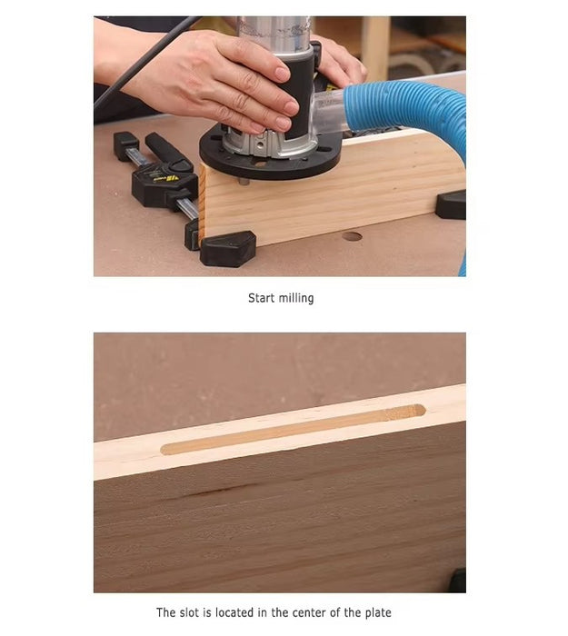 Router Circle Cutting Jig for Electric Hand Trimmer Wood Router