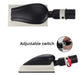 Hand sanding block with adjustable switch and air valve, designed for dust-free automotive bodywork applications.