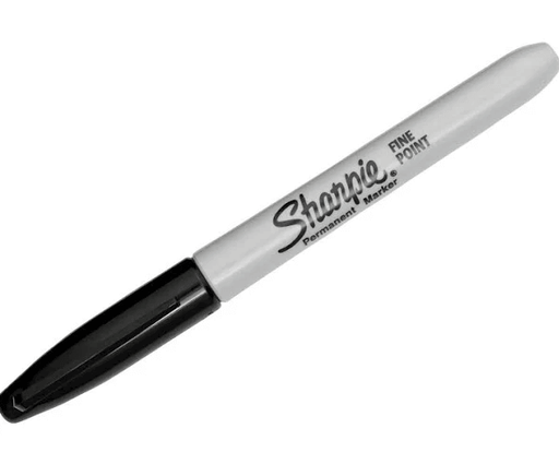Sharpie Permanent Marker Fine Tip Black