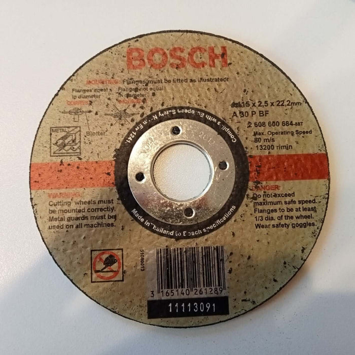 Bosch Cutting Disc Metal 115mm x 2.5mm
