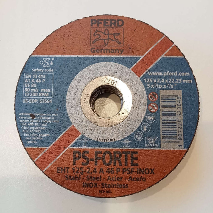 PFERD Cutting Disc 125 x 2.4 mm (22.23 mm)